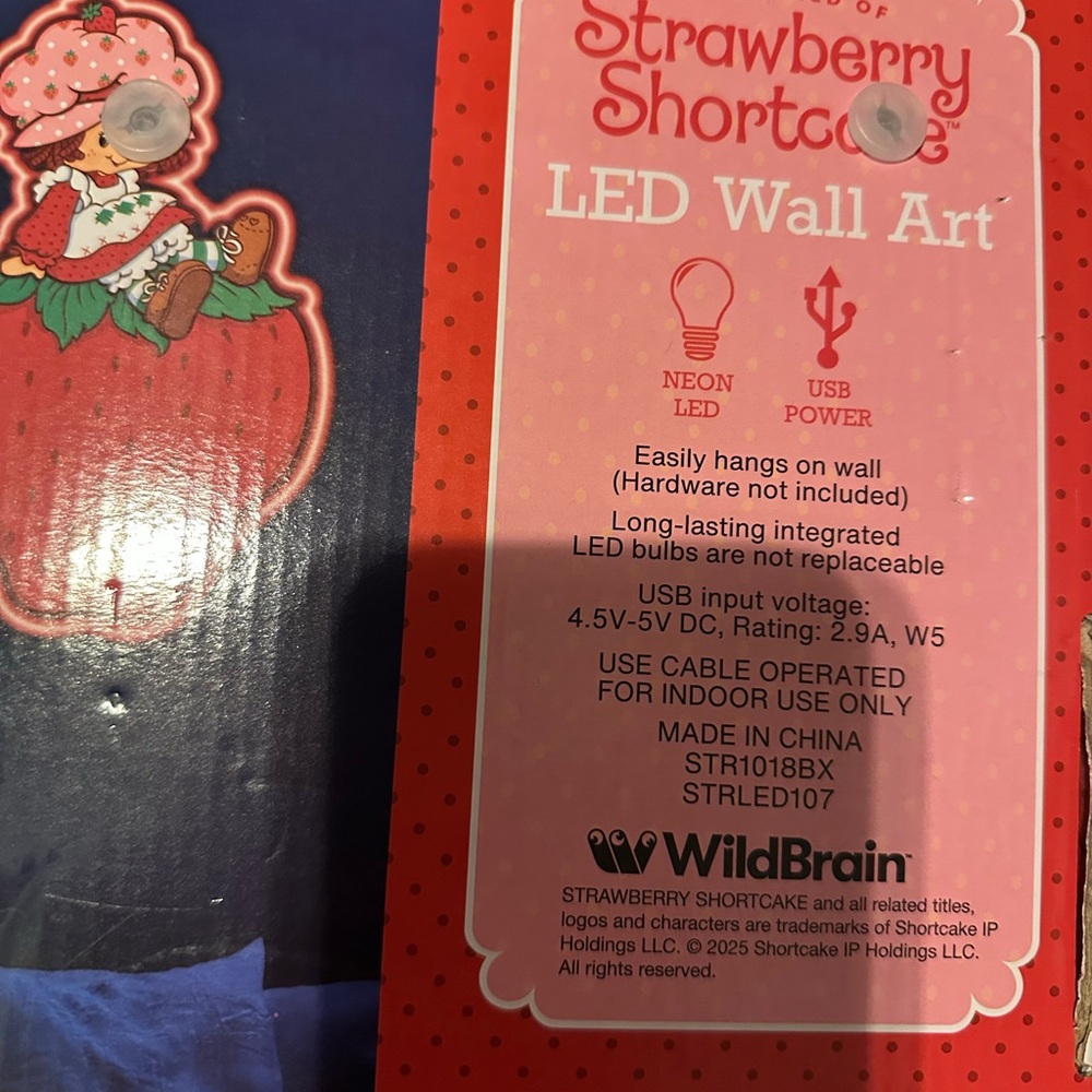 Strawberry Shortcake LED Wall Art - Picture 5 of 5